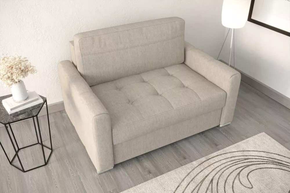 Dīvāns Verona 1 Sofa Standard · Gaiši bēšs · 100 × 135 × 82 cm
