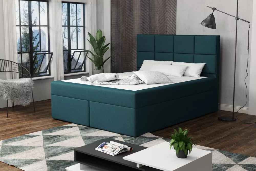 Gulta Besso Standard Guļamvietas platums: 80 cm, Guļamvietas garums: 200 cm, · Tirkīzs · 82 × 210 × 120 cm