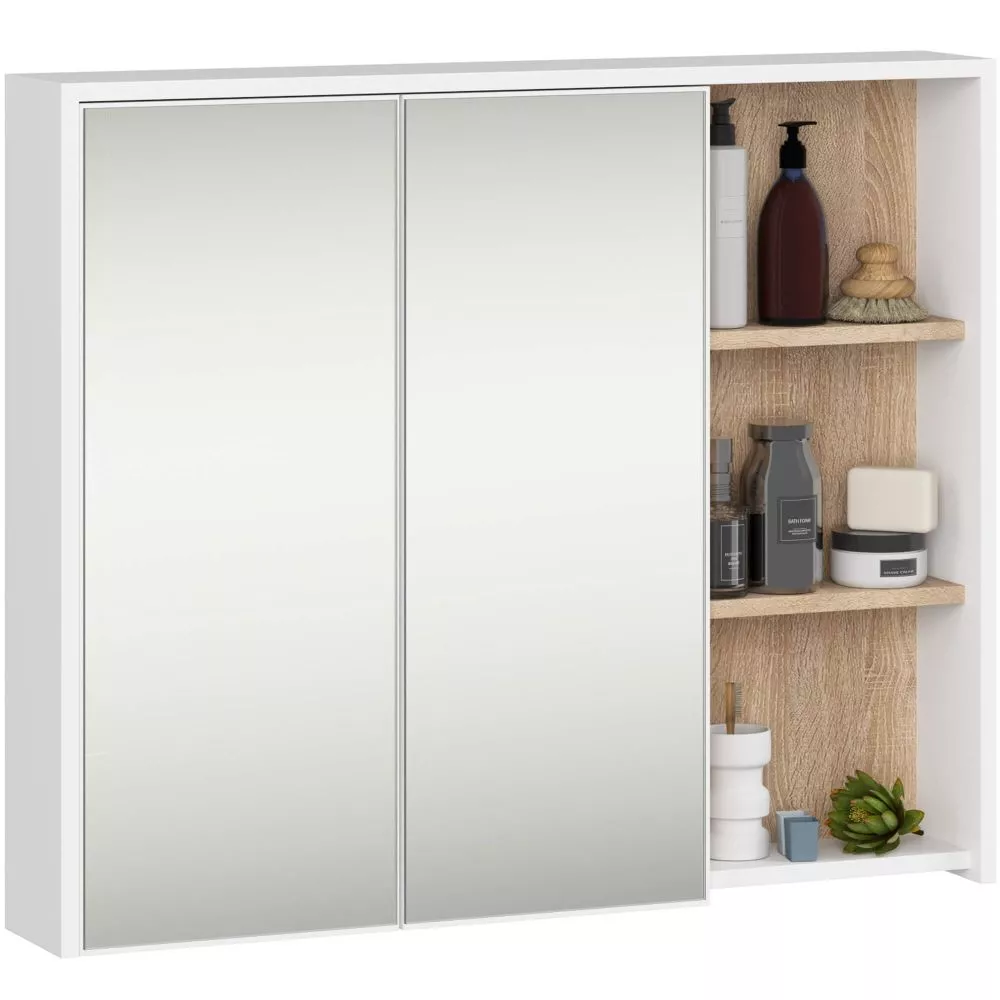 Vannas istabas skapītis Vami W90 L · 90 × 75 × 15 cm