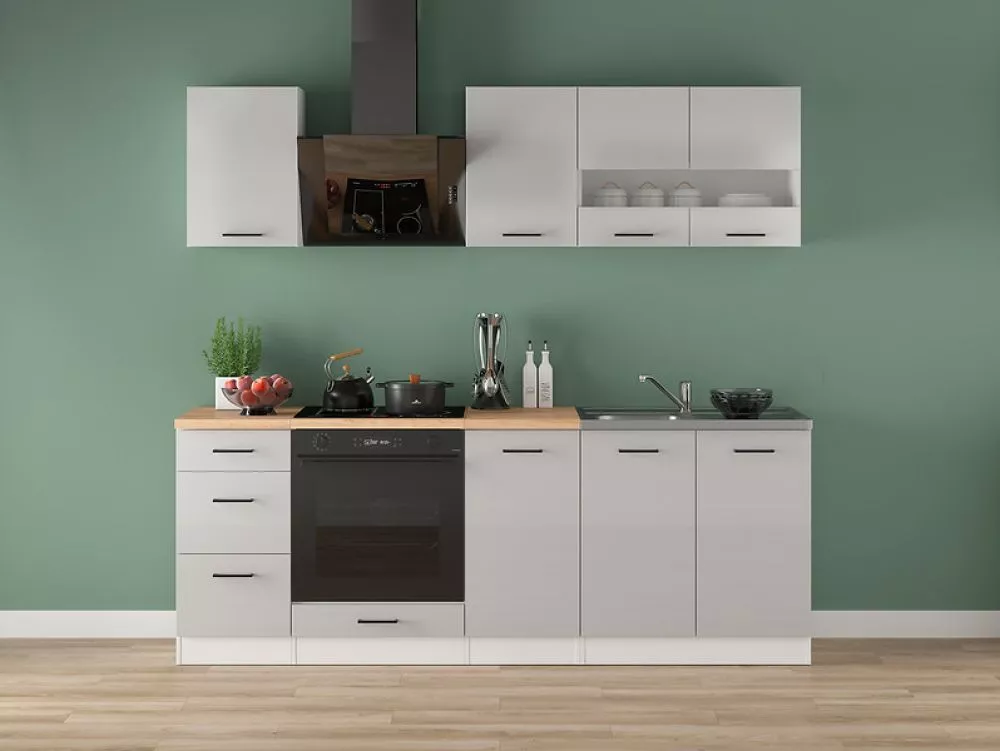 Virtuves komplekts Junona Line 220 Premium Gloss Materiāls : MDF + LKSP plātne,