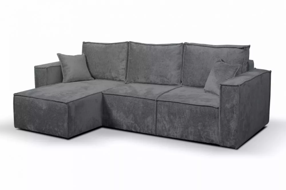 Dīvāns Loris Comfort Standard · Tumši pelēks · 150 × 240 × 70 cm