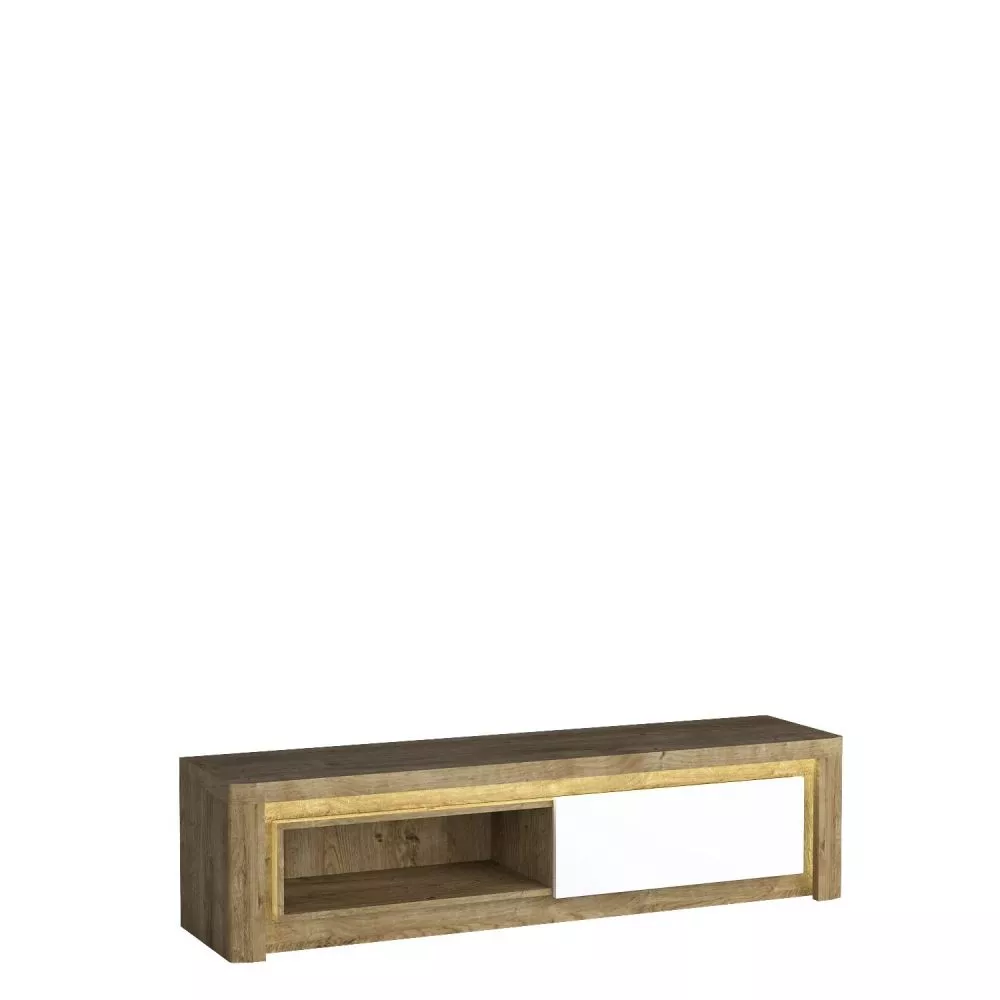 TV tumba Livinio L-9 ar LED · 162 × 41 × 42 cm