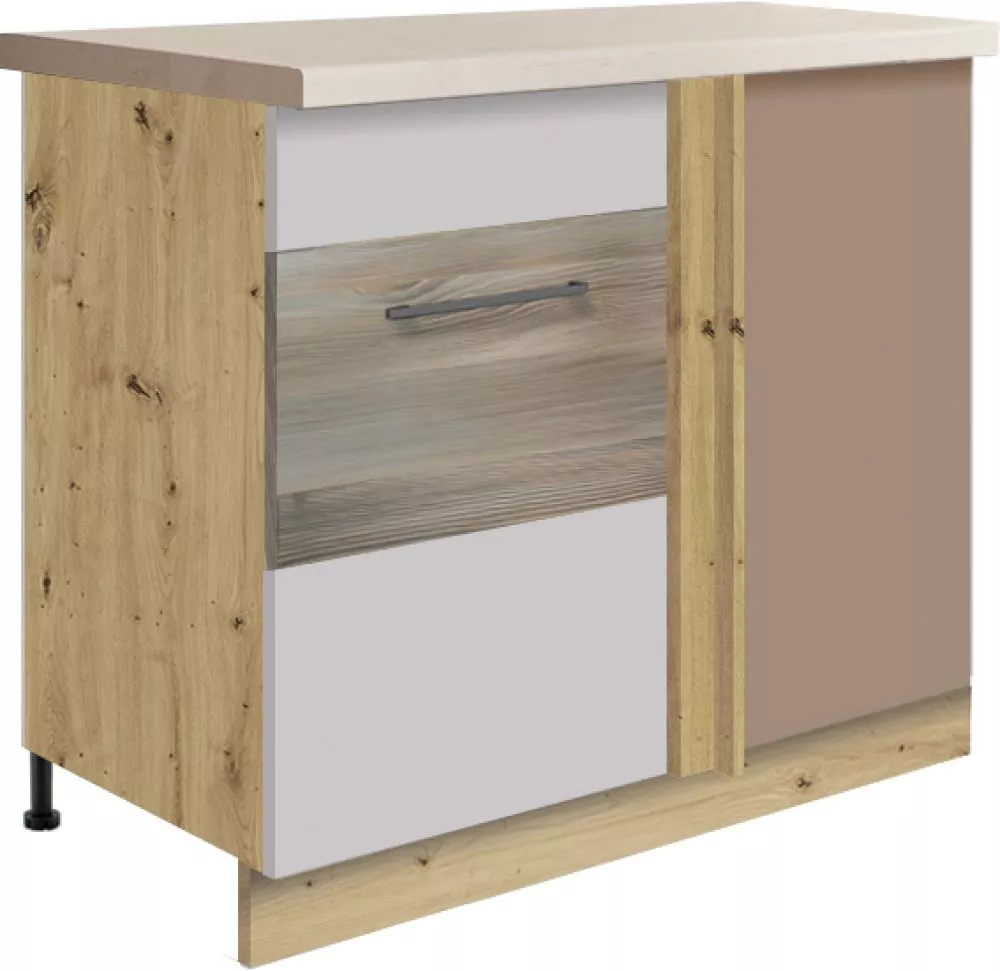 Virtuves skapis Infinity 24D-25D Puse: kreisā,
