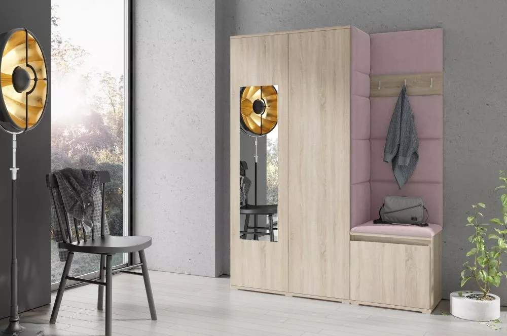 Apavu plaukts Emi 11 Trinity Korpusa krāsa: sonoma, · 140 × 185 × 40 cm
