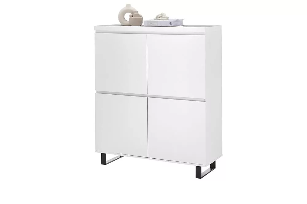 Kumode Austin 10 · Balts · 111 × 40 × 130 cm