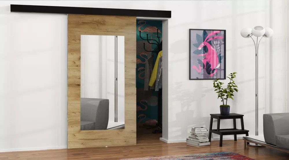 Bīdāmās durvis Malibu M-7 · Ozols craft zelts · 106 × 205 cm