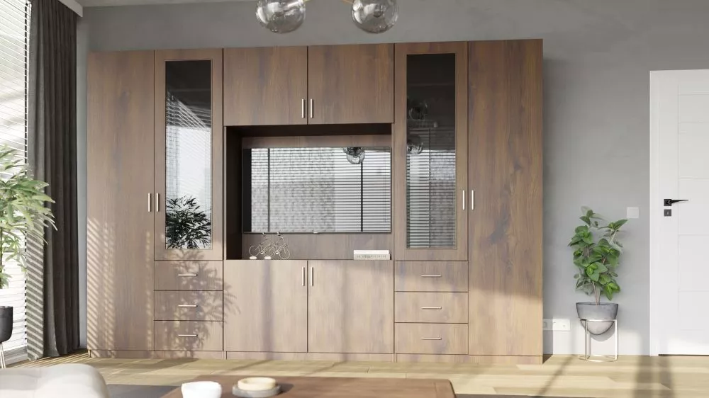 Sekcija Livio M Korpusa krāsa: ozols Carpenter, · 320 × 220 cm