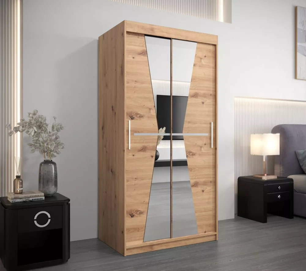 Skapis Maroko Classic · Ozols artisan · 100 × 62 × 200 cm