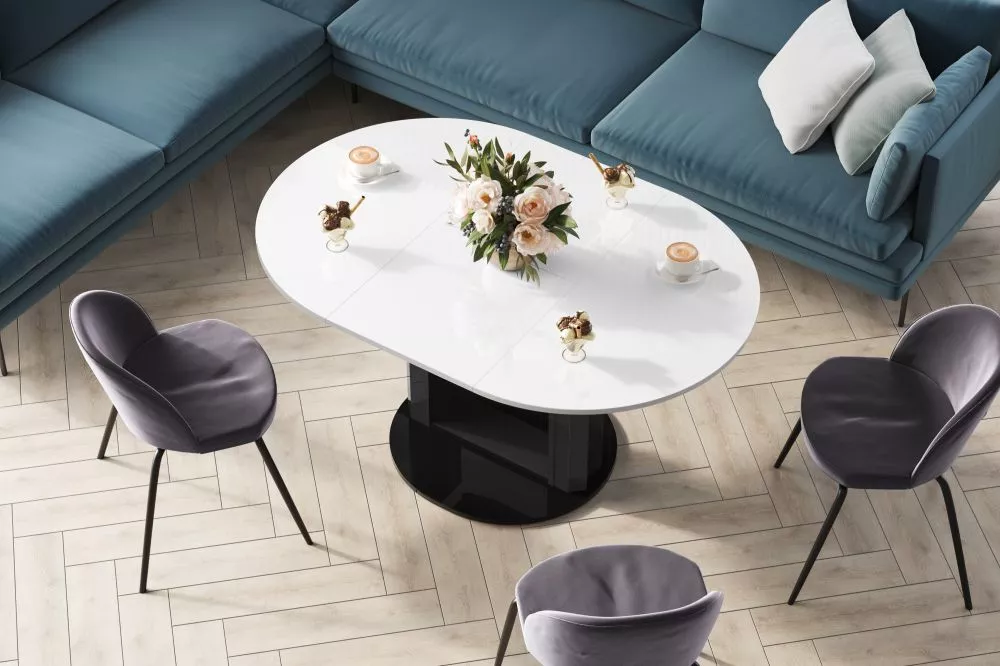 Žurnālgalds Primo Lux Gloss Korpusa krāsa: balts, · 100 × 100 × 54 cm