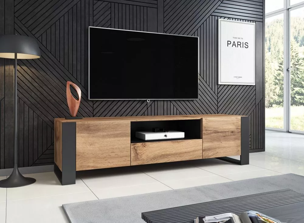 TV tumba Wood RTV · 180 × 44 × 48 cm