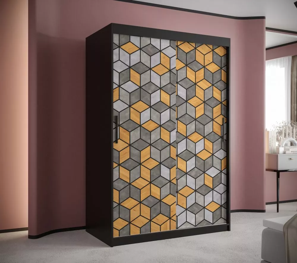 Skapis Lizbona Modern 1 · 120 × 62 × 200 cm