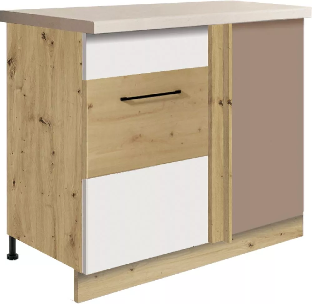 Virtuves skapis Infinity 24D-25D Puse: kreisā,