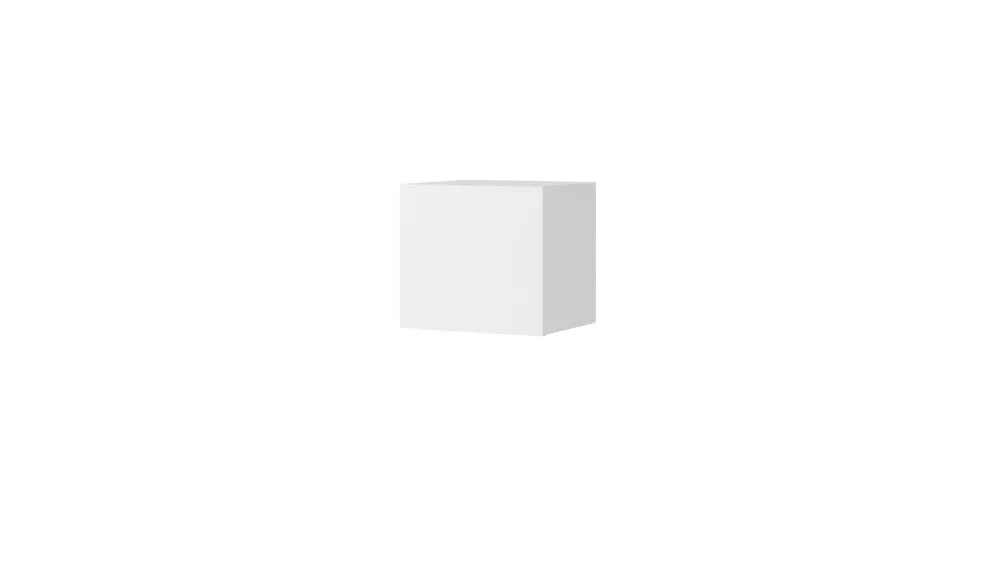Plaukts Calabrini C Kwadrat · Balts · 34 × 34 × 32 cm