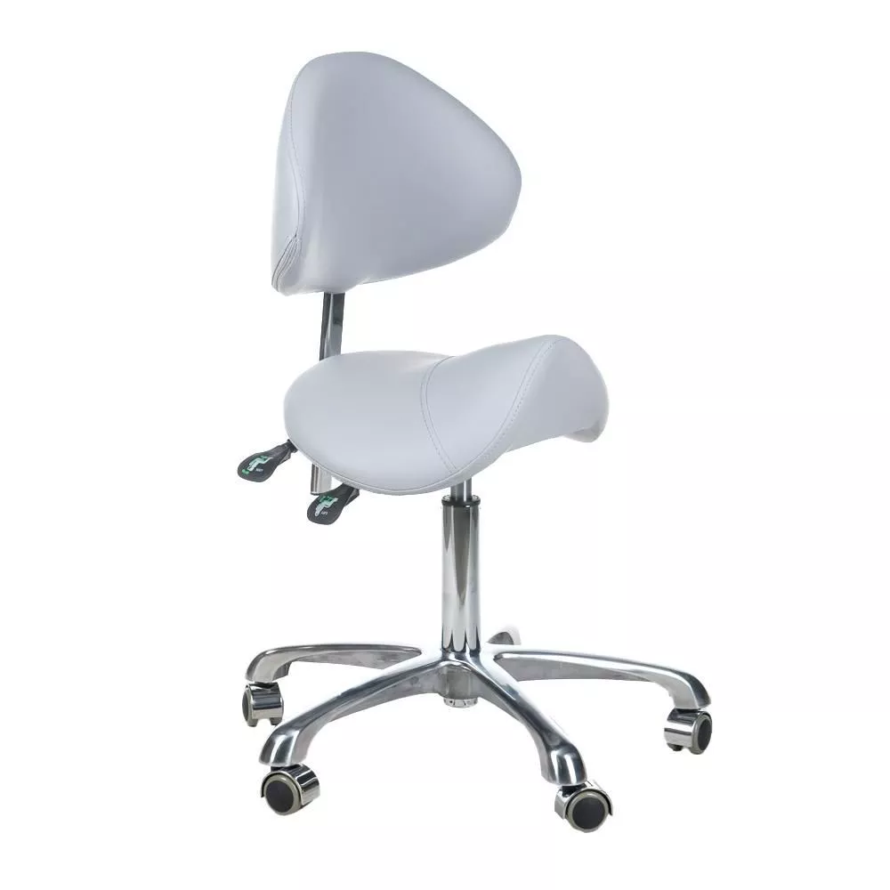 Datorkrēsls BY-3004 Sēdvietas platums: 44 cm, · Pelēks · 60 × 60 × 76 cm
