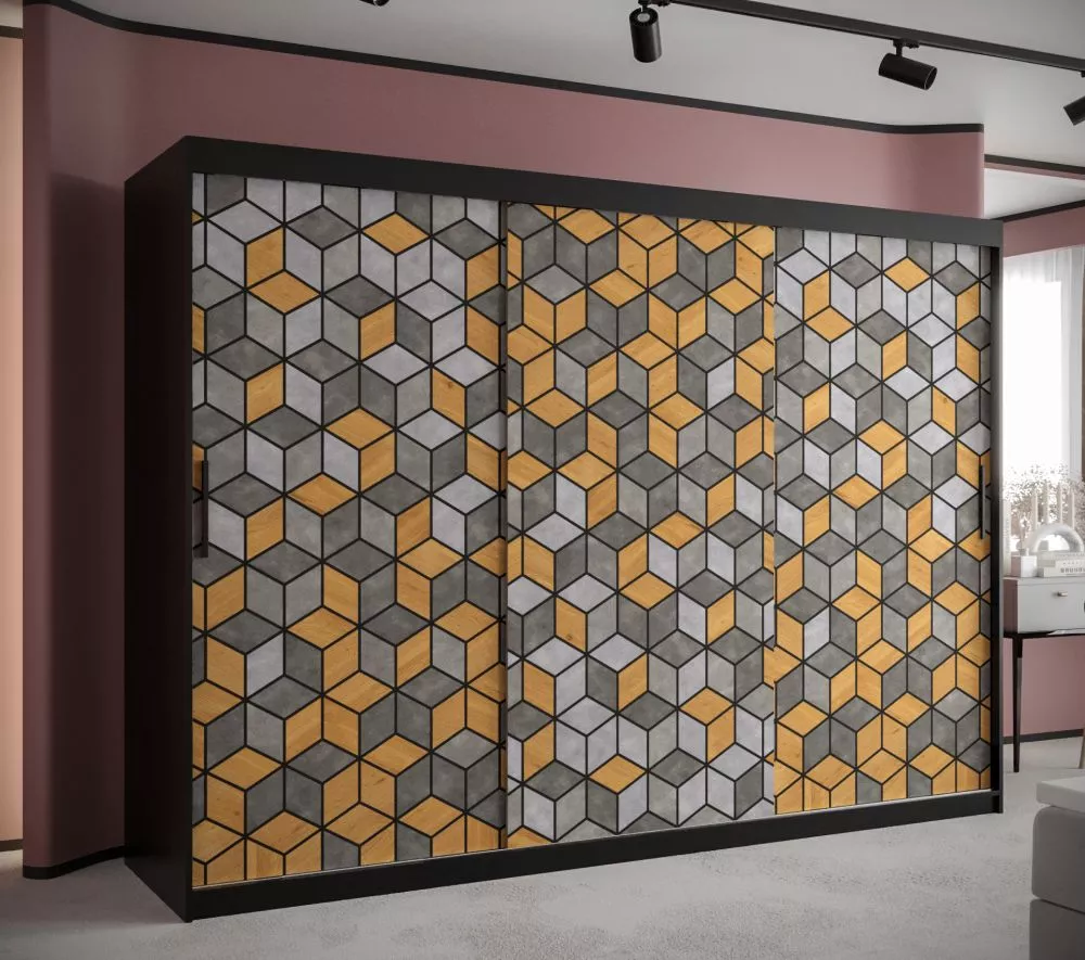 Skapis Lizbona Modern 1 · 250 × 62 × 200 cm