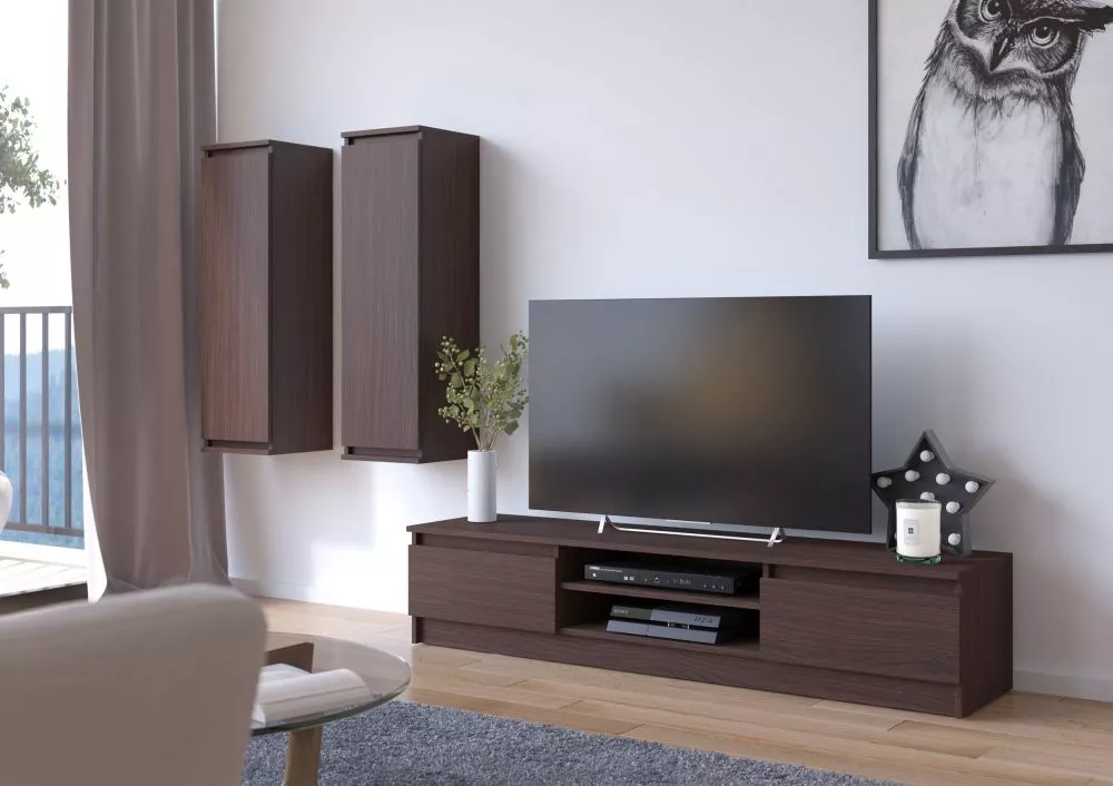TV tumba RTV 2D1P Long · 160 × 40 × 33 cm