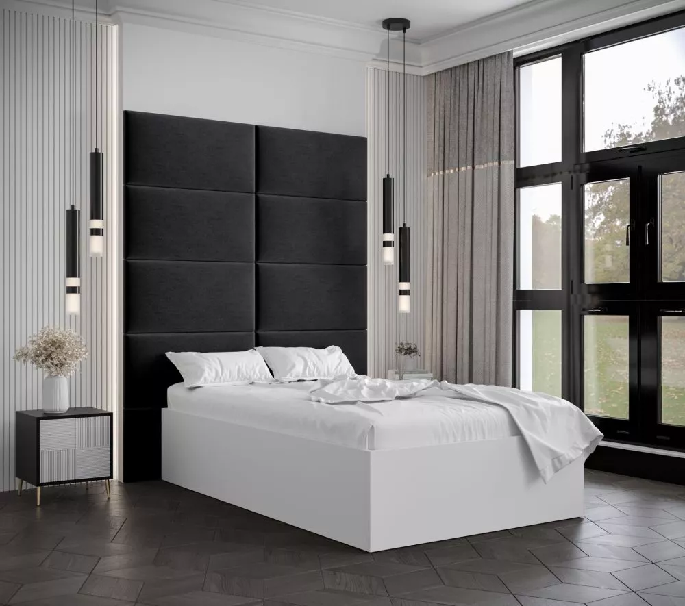 Gulta Bella 1 ar stelāžu Guļamvietas platums: 120 cm, Korpusa krāsa: balts, Guļamvietas garums: 200 cm, stelāžas tips: k