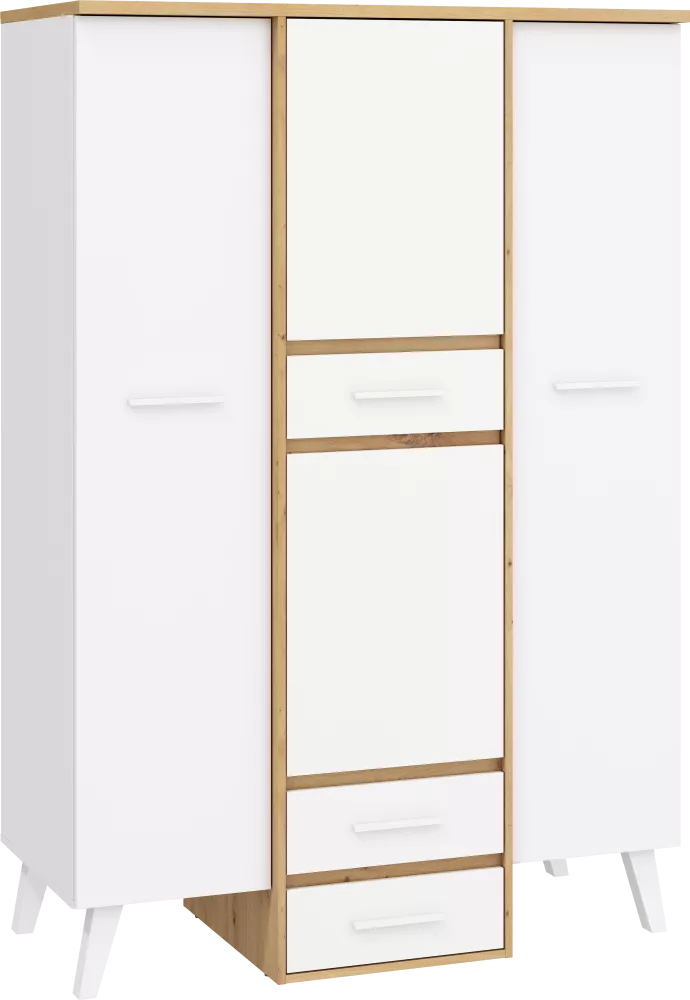 Skapis Nordis NOR-16 · 130 × 62 × 191 cm