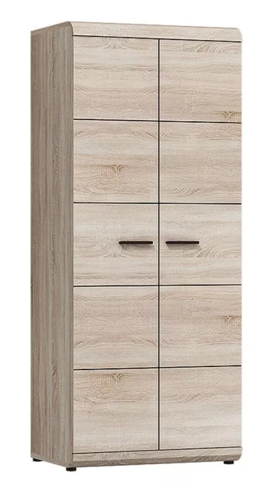 Skapis Link G · Ozols sonoma · 80 × 54 × 194 cm