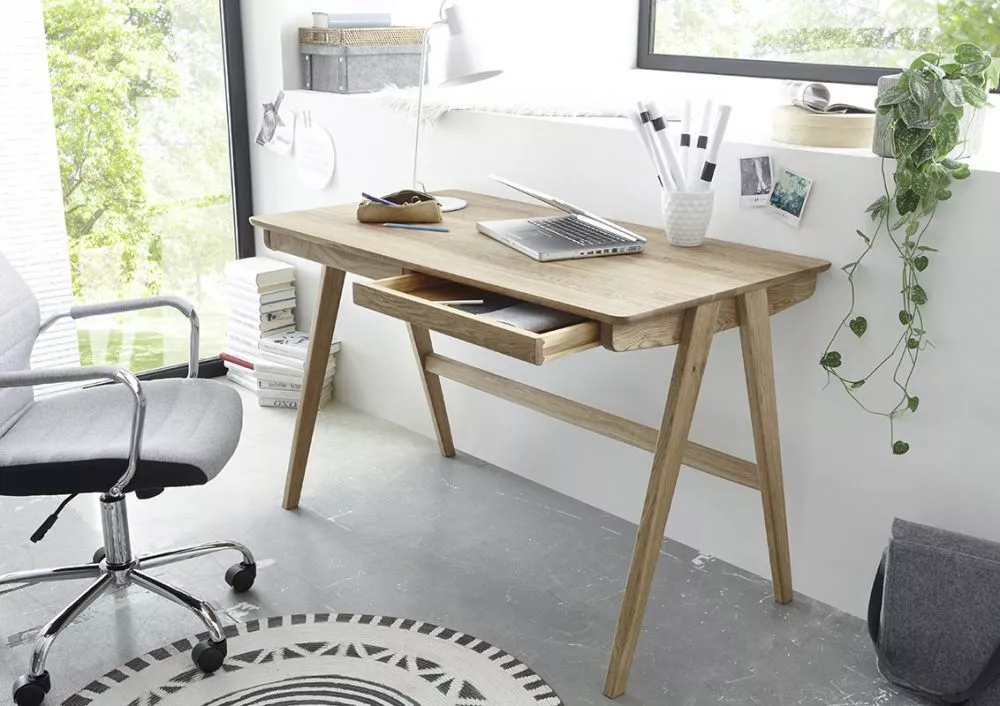 Kosmētikas galds Delia Oak · Ozols · 120 × 75 × 65 cm