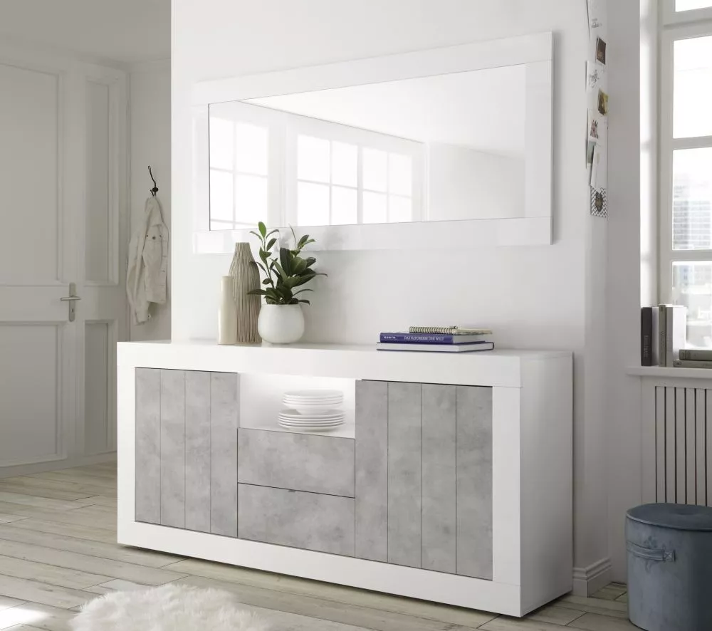 Kumode Urbino K2D2S ar LED · 184 × 42 × 86 cm