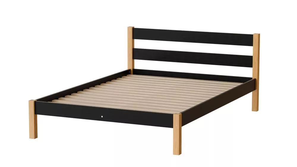Gulta Inka ar stelāžu Guļamvietas platums: 140 cm, Korpusa krāsa: ozols, Guļamvietas garums: 200 cm, · 147.5 × 207.5 × 8