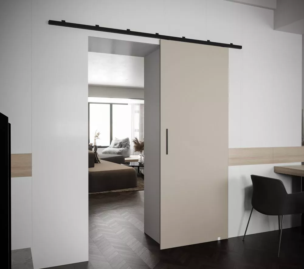 Bīdāmās durvis Zonda 1 · Bēši pelēks · 70 × 204 cm