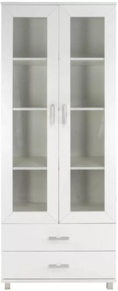 Sekcija Ala 02 · Balts · 80 × 45 × 200 cm