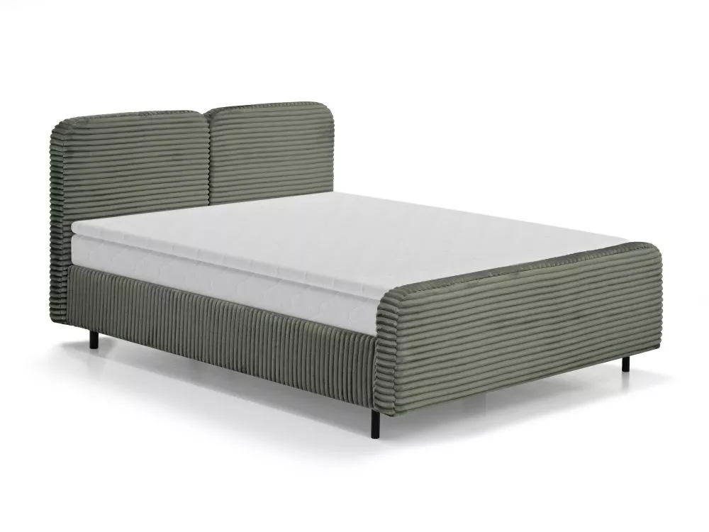 Gulta Lima standard ar matraci Guļamvietas platums: 140 cm, Guļamvietas garums: 200 cm, stelāžas tips: metāla, · Zaļš · 