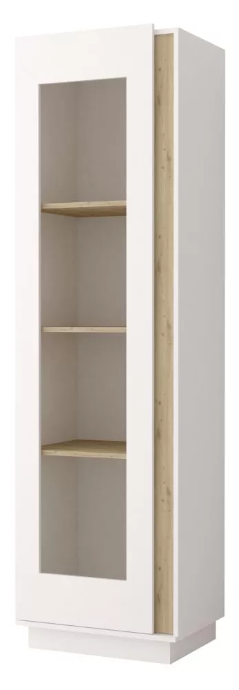Sekcija Grey 02 Korpusa krāsa: balts, · 58 × 42 × 202 cm