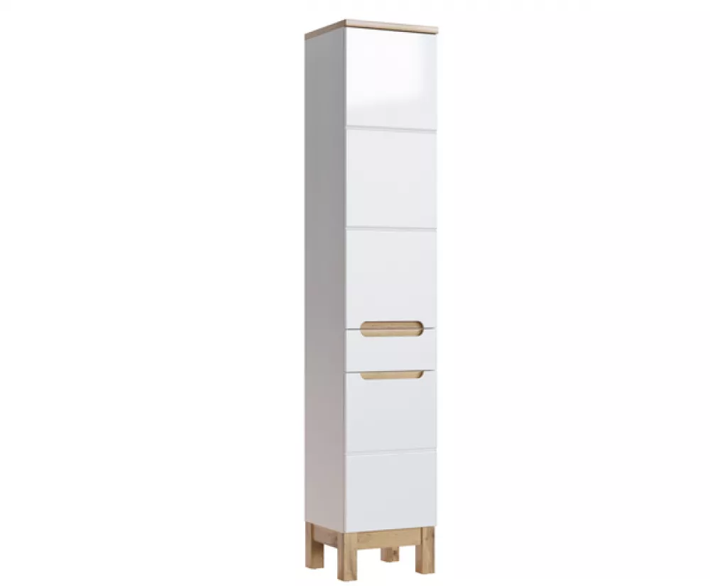 Vannas istabas skapītis Bali White 800 · 35 × 187 × 33 cm
