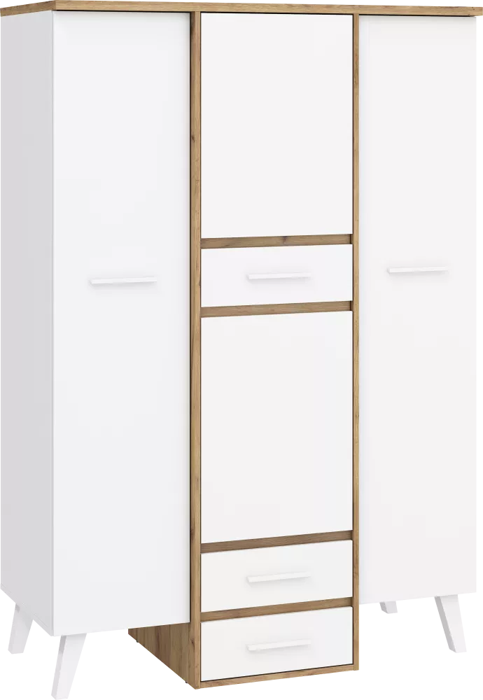 Skapis Nordis NOR-16 · 130 × 62 × 191 cm
