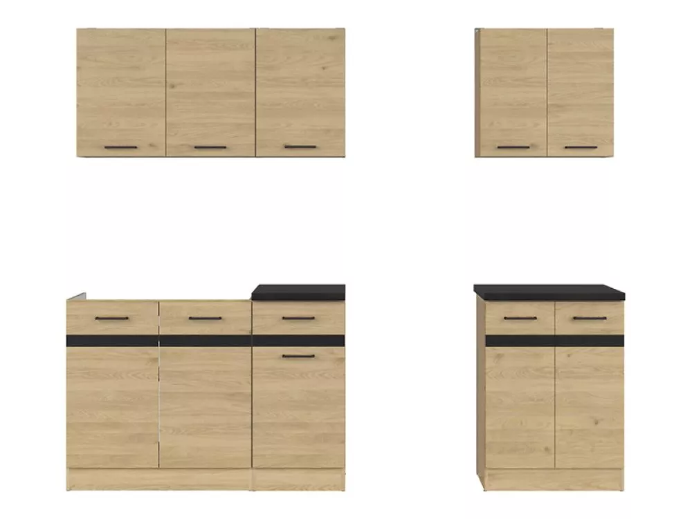 Virtuves komplekts Junona Line A 180 Premium Materiāls : MDF + LKSP plātne,