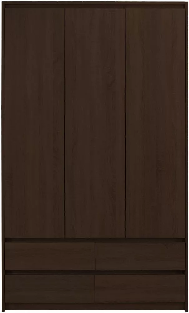 Skapis Dexter DE29 · Rieksts · 120 × 60 × 200 cm