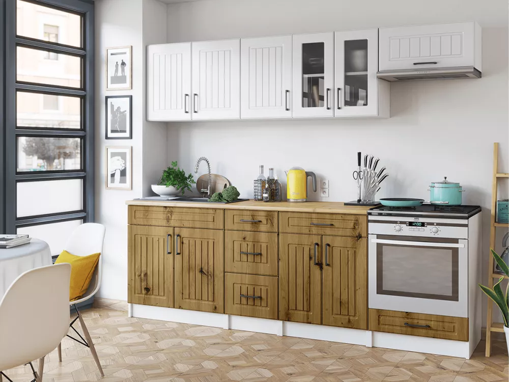 Virtuves komplekts Beriza Double Materiāls : MDF + LKSP plātne,