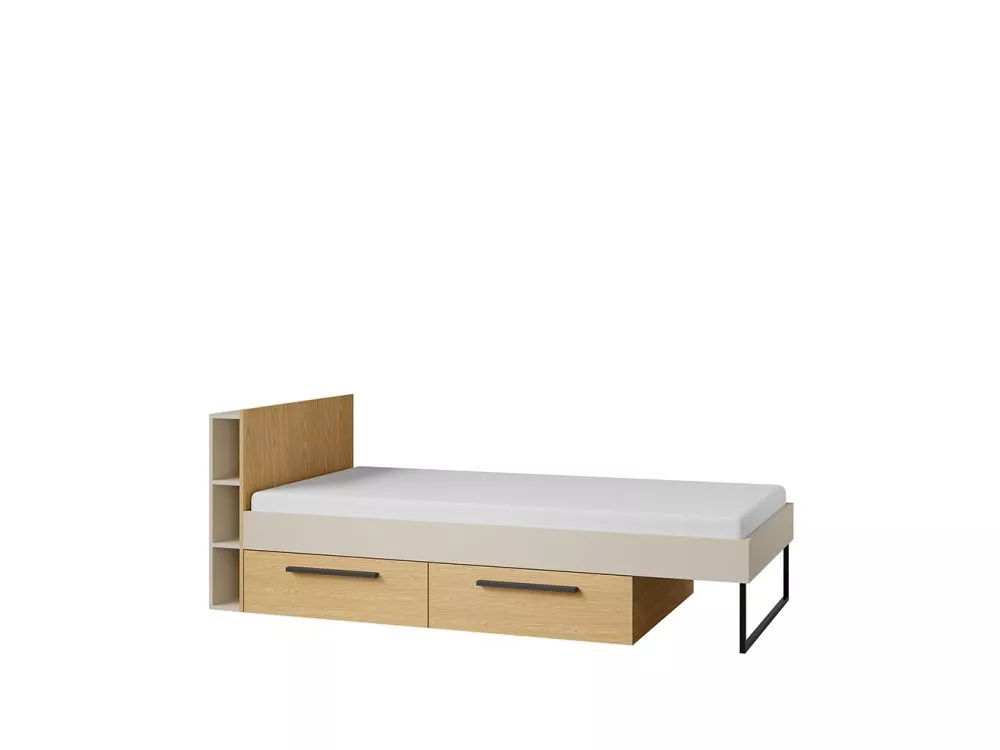 Bērnu gulta Lorin 11 Puse: kreisā, Guļamvietas platums: 90 cm, Guļamvietas garums: 200 cm, · 94 × 218 × 81 cm