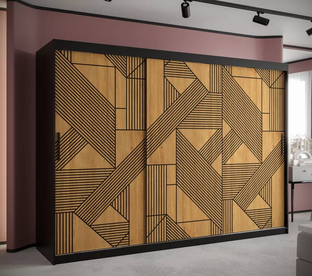 Skapis Florencja Modern 1 · 250 × 62 × 200 cm