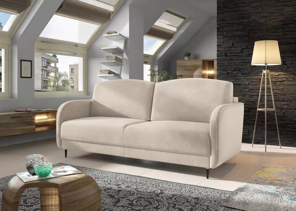 Dīvāns Laguna Premium Standard · Krēma · 98 × 213 × 95 cm