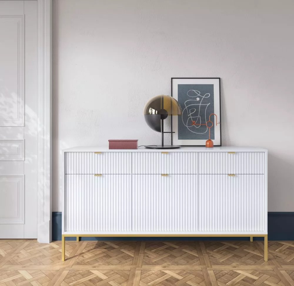 Kumode Nova Gold KSZ-154 · Balts · 154 × 39 × 83 cm