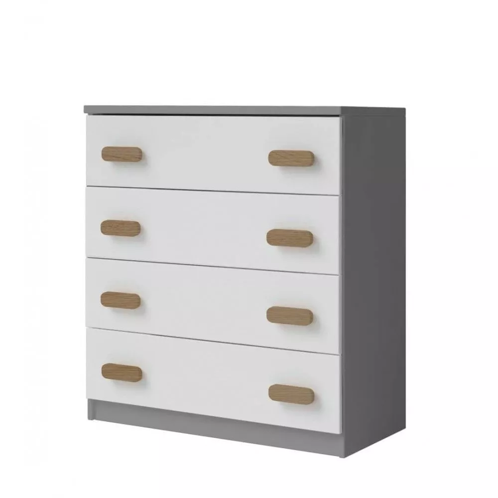 Kumode Smyk Grey 2 · 80 × 40 × 93 cm