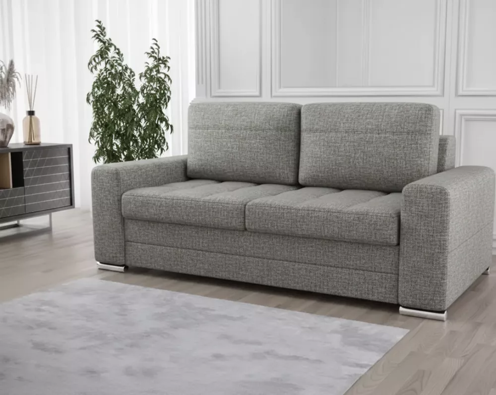 Dīvāns Verona 3 Sofa Standard · Pelēks · 100 × 187 × 82 cm