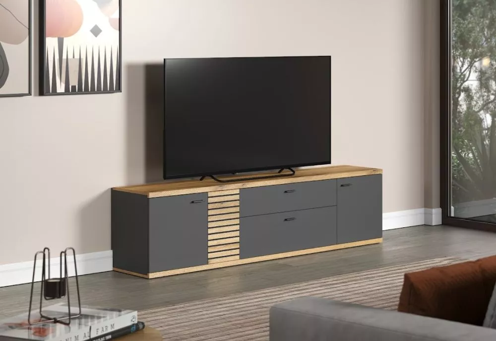 TV tumba Norris 04 · 202 × 42 × 55 cm