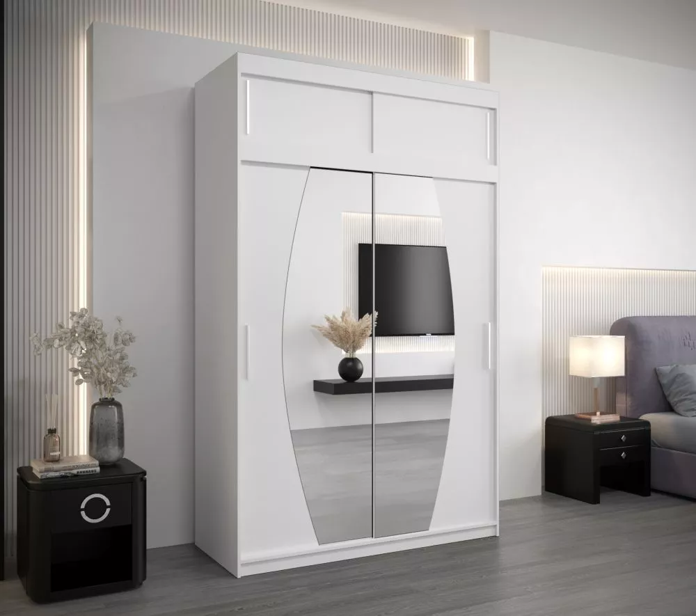 Skapis Elypse Plus · Balts · 150 × 62 × 240 cm