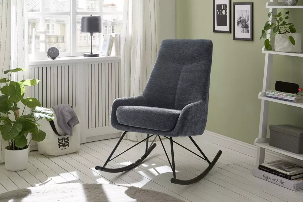 Mīksts krēsls Orient Standard Sēdvietas dziļums: 51 cm, · Antracīts · 63 × 98 × 98 cm