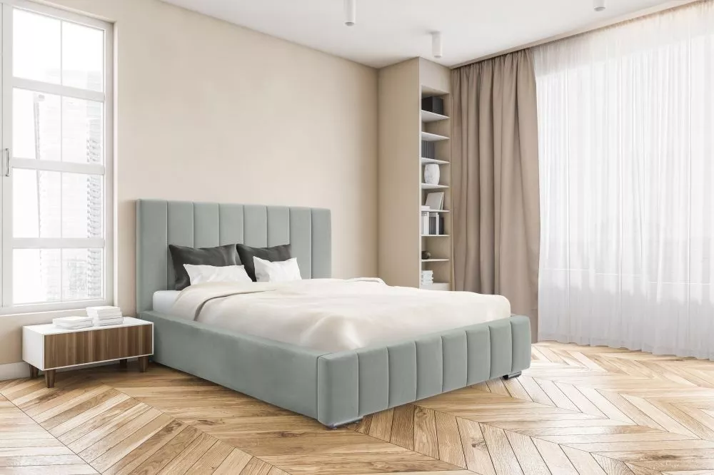Gulta Sky Comfort Standard ar stelāžu Guļamvietas platums: 160 cm, Guļamvietas garums: 200 cm, stelāžas tips: koka, · Pe
