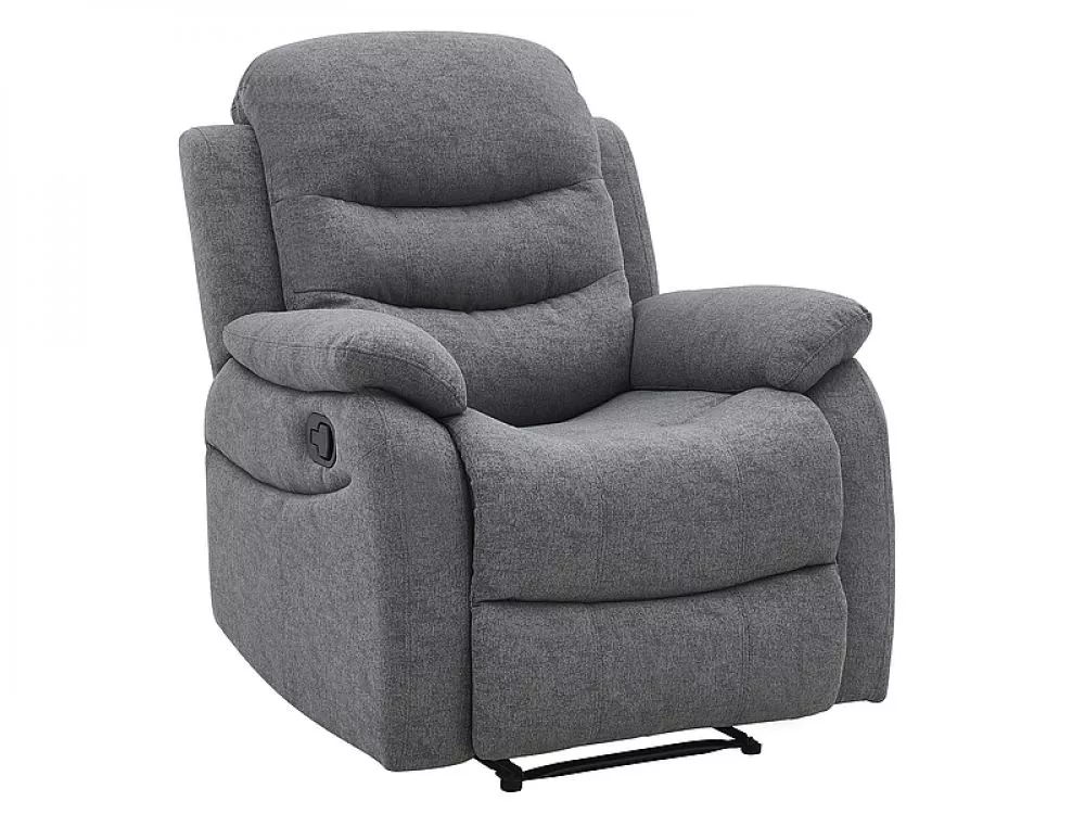 Mīksts krēsls Neron Classic · Pelēks · 72 × 51 × 101 cm