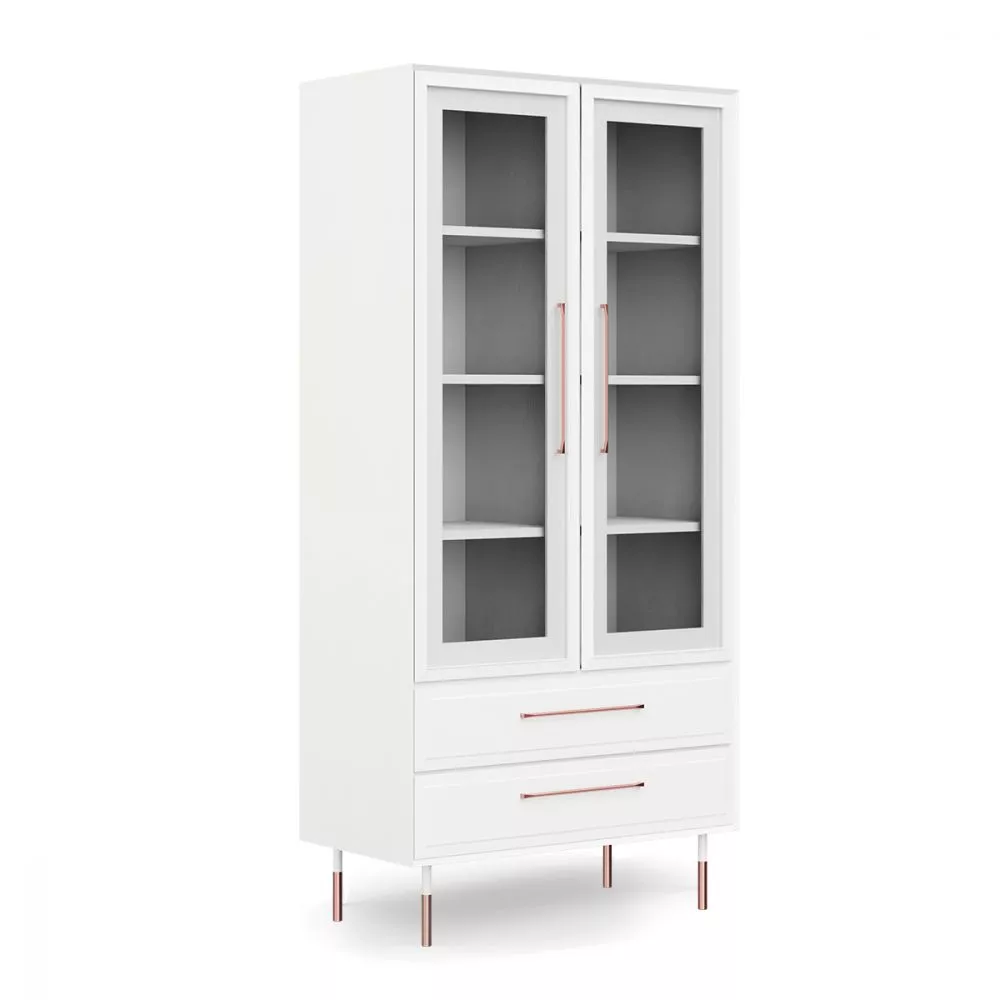 Sekcija Rosa Bianca PLROS07 Korpusa krāsa: balts, · 90 × 49 × 195 cm