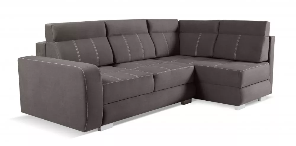 Dīvāns Comfortis Premium standard · Tumši pelēks · 162 × 248 × 92 cm