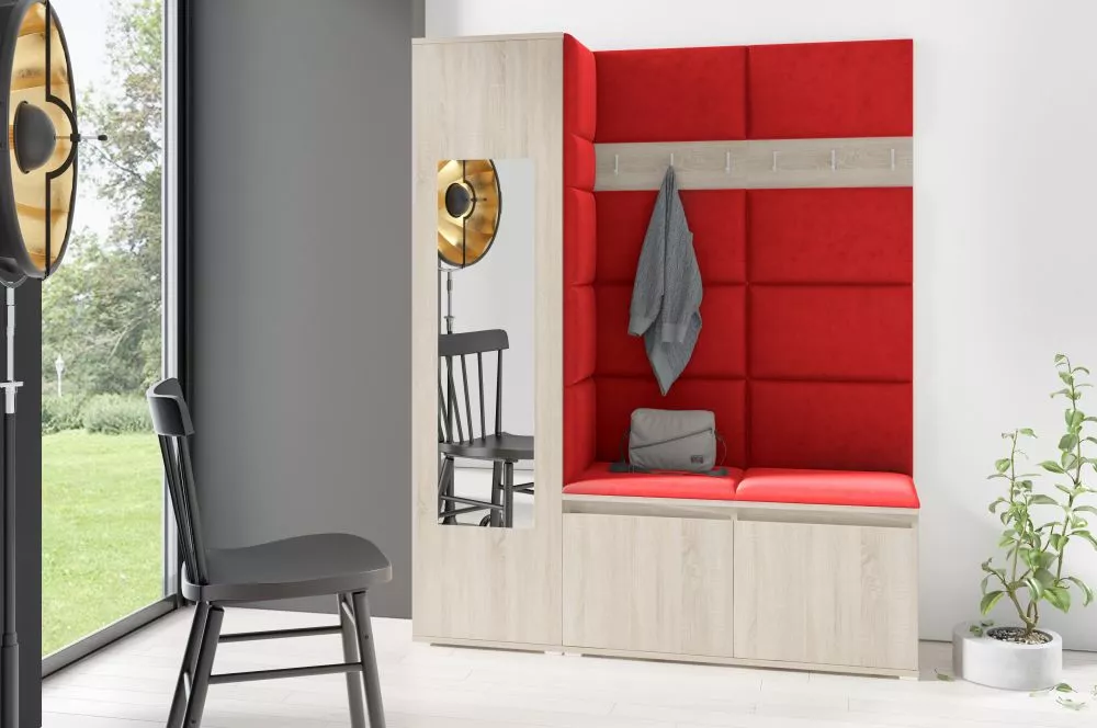 Apavu plaukts Emi 14 Trinity Korpusa krāsa: sonoma, · 145 × 185 × 40 cm