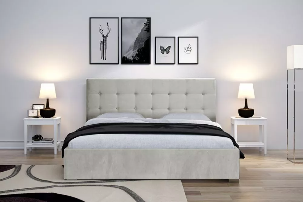 Gulta Ala Basic Standard ar stelāžu Guļamvietas platums: 180 cm, Guļamvietas garums: 200 cm, stelāžas tips: Elastīga ste
